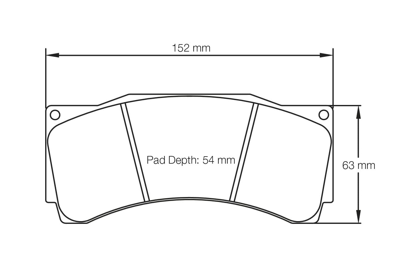S1904L01001 Pagid Racing Brake Pads RSL1
