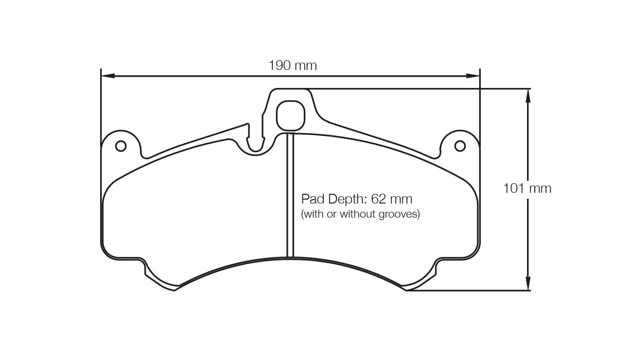 T8004SP2001 Pagid Racing Brake Pads STREET+