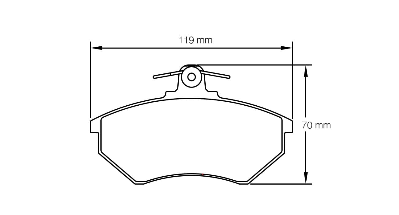 PLAQUETTES PAGID RACING RSH29E 1744