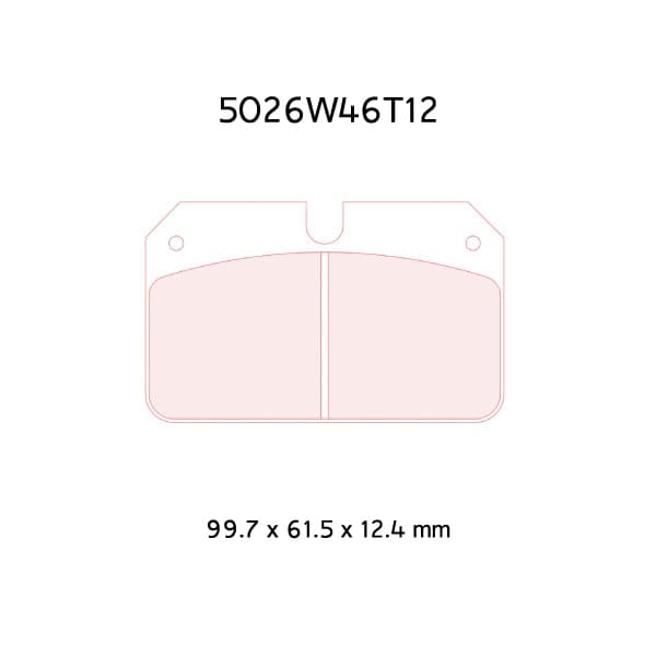PLAQUETTES RACING CL BRAKES RC6
