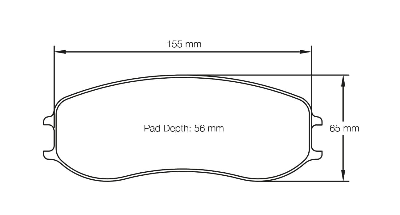 S4928RSX001 Pagid Racing Brake Pads RSL1
