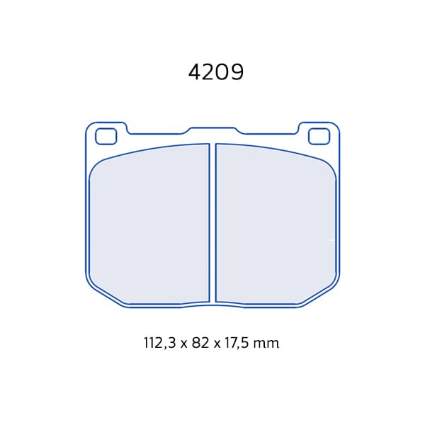 PLAQUETTES RACING CL BRAKES RC5+